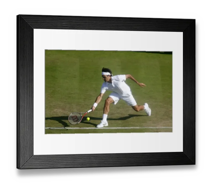 Framed Print : Roger Federer Framed Print : Roger Federer