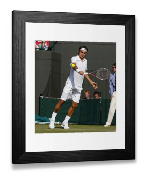 Framed Print : Roger Federer Framed Print : Roger Federer