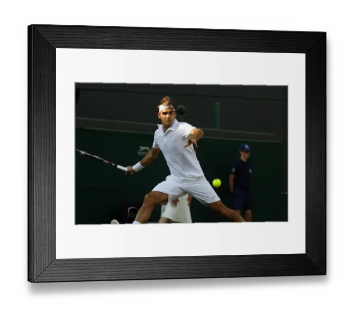 Framed Print : Roger Federer Framed Print : Roger Federer