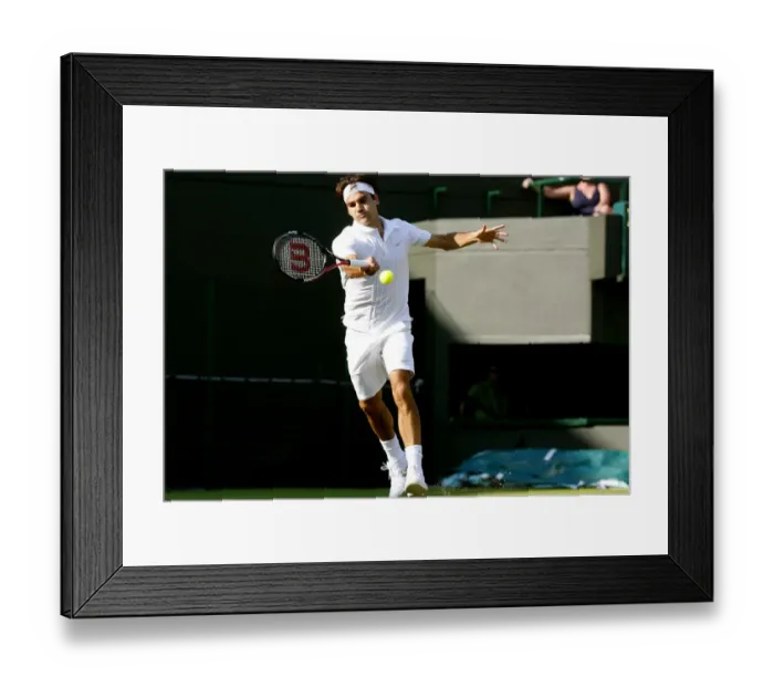 Framed Print : Roger Federer Framed Print : Roger Federer