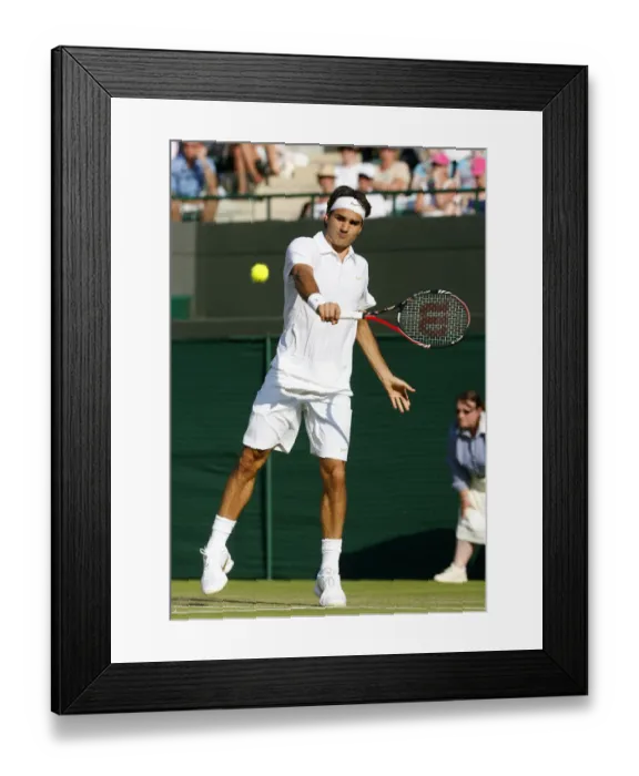 Framed Print : Roger Federer Framed Print : Roger Federer