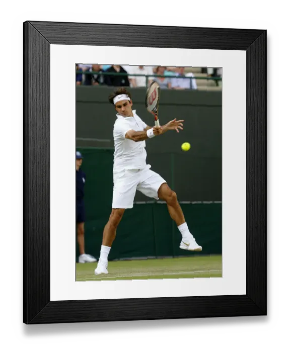 Framed Print : Roger Federer Framed Print : Roger Federer