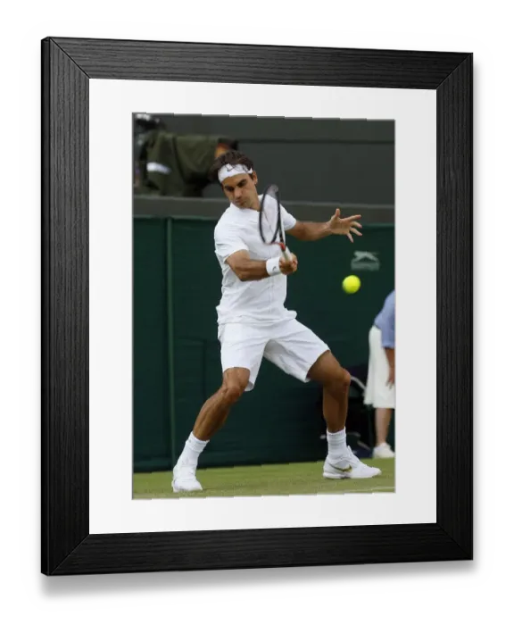 Framed Print : Roger Federer Framed Print : Roger Federer