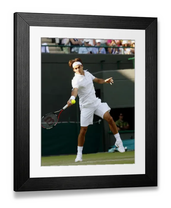 Framed Print : Roger Federer Framed Print : Roger Federer