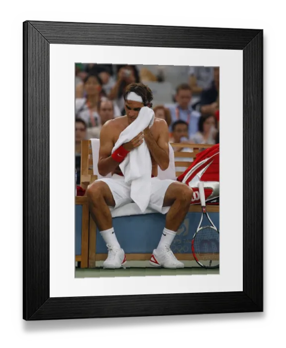Framed Print : Roger Federer Framed Print : Roger Federer