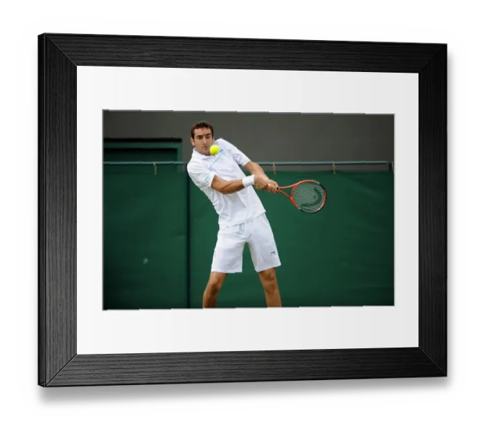 Framed Print : Martin Cilic Framed Print : Martin Cilic