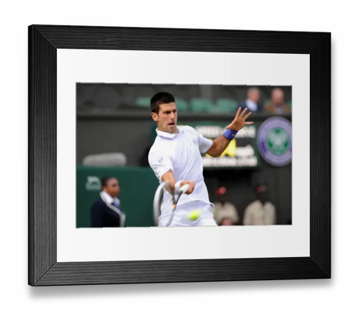 Framed Print : Novak Djokovic Framed Print : Novak Djokovic