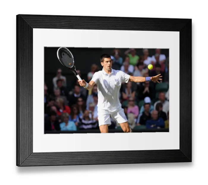 Framed Print : Novak Djokovic