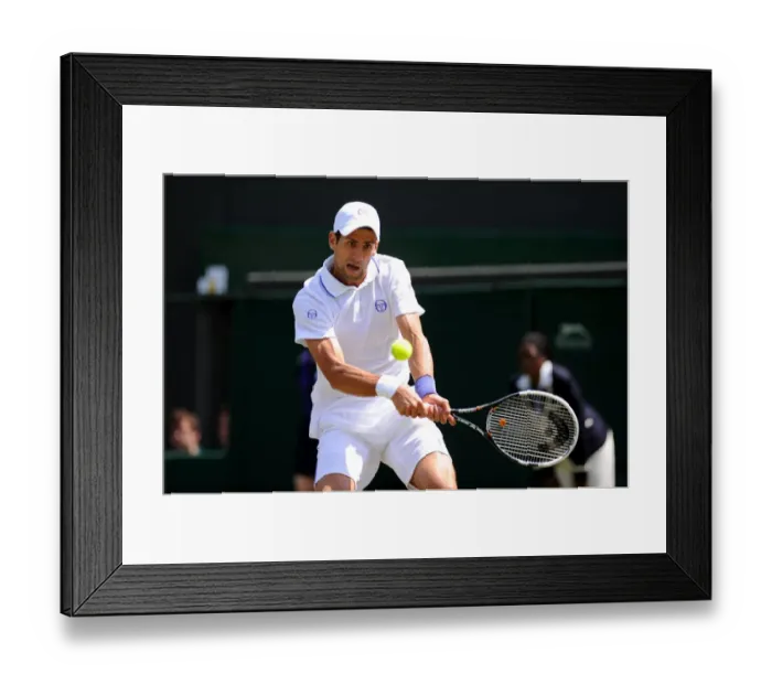 Framed Print : Novak Djokovic