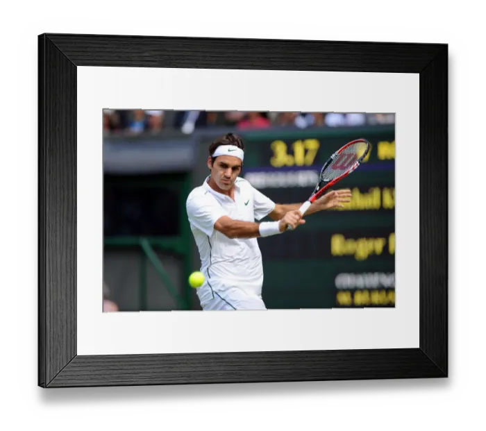 Framed Print : Roger Federer Framed Print : Roger Federer