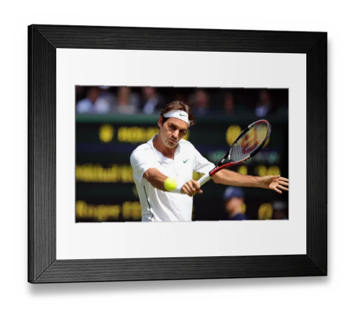Framed Print : Roger Federer Framed Print : Roger Federer