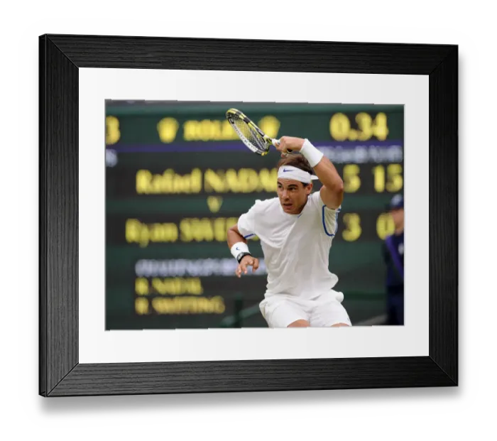 Framed Print : Rafael Nadal Framed Print : Rafael Nadal
