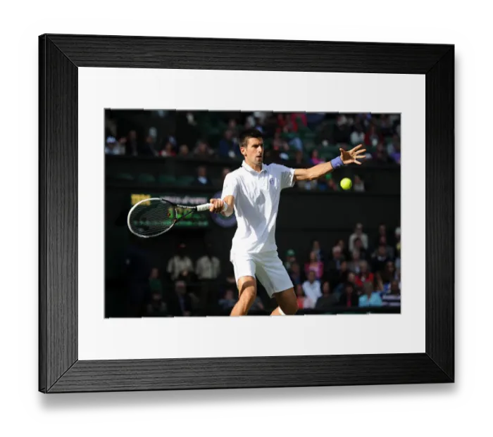 Framed Print : Novak Djokovic Framed Print : Novak Djokovic