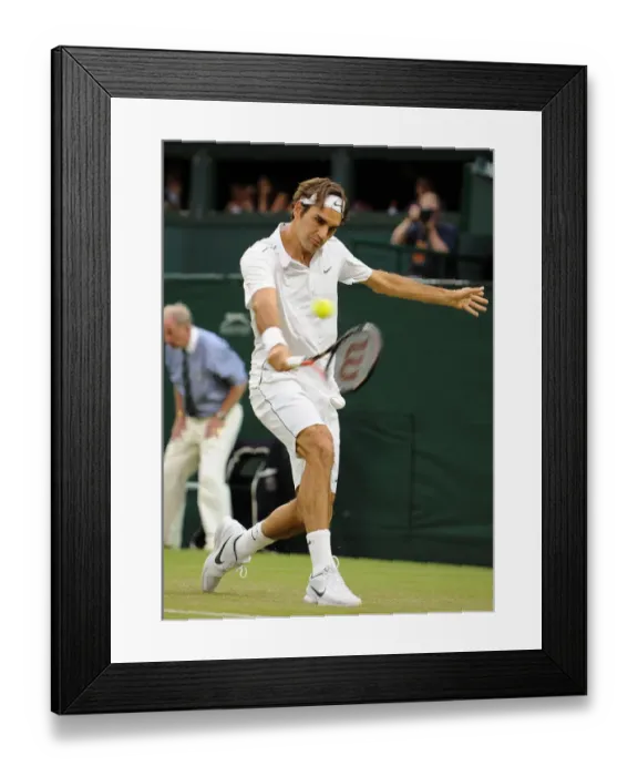 Framed Print : Roger Federer Framed Print : Roger Federer