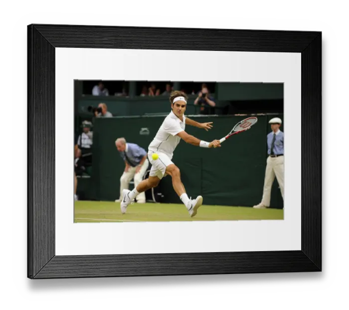 Framed Print : Roger Federer Framed Print : Roger Federer
