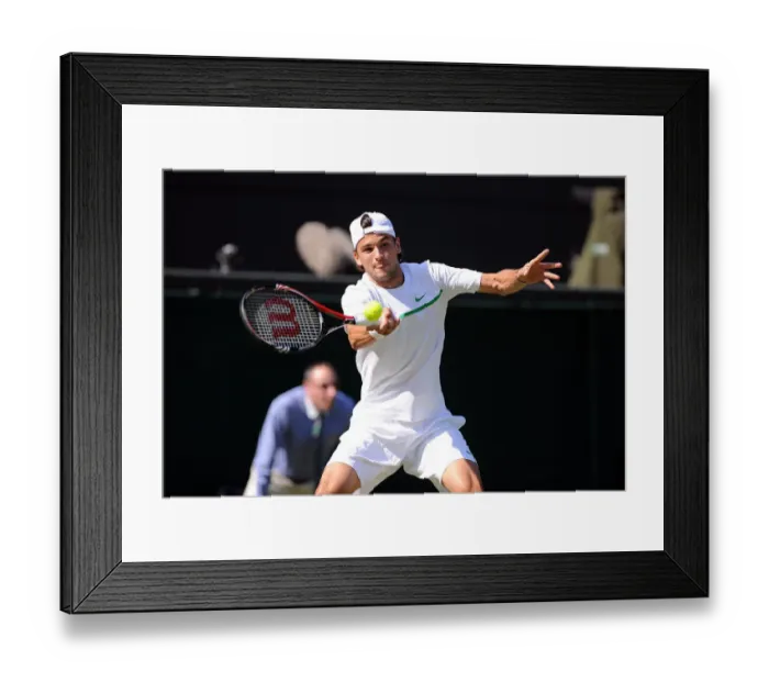 Framed Print : Grigor Dimitrov Framed Print : Grigor Dimitrov