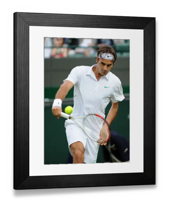 Framed Print : Roger Federer Framed Print : Roger Federer