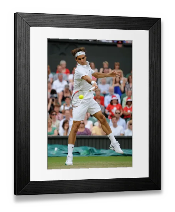 Framed Print : Roger Federer Framed Print : Roger Federer