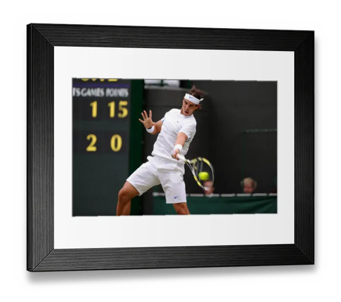 Framed Print : Rafael Nadal Framed Print : Rafael Nadal