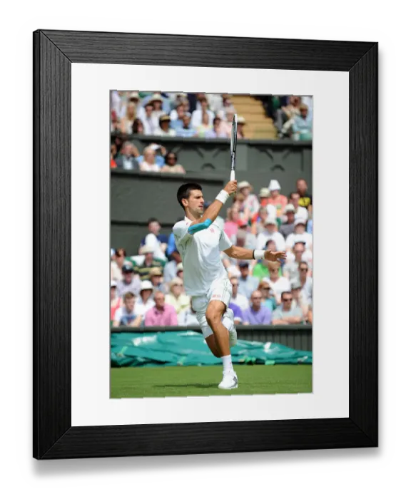 Framed Print : Novak Djokovic Framed Print : Novak Djokovic
