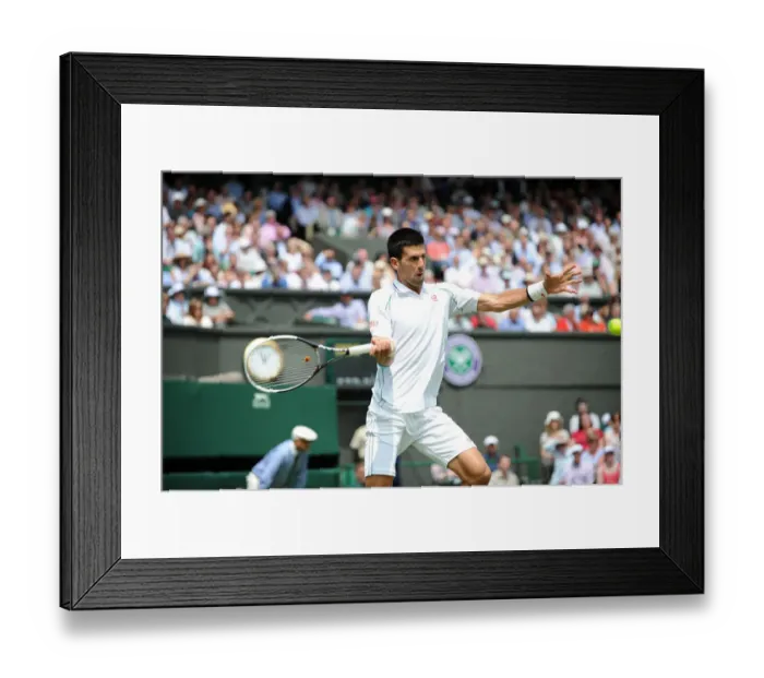 Framed Print : Novak Djokovic Framed Print : Novak Djokovic