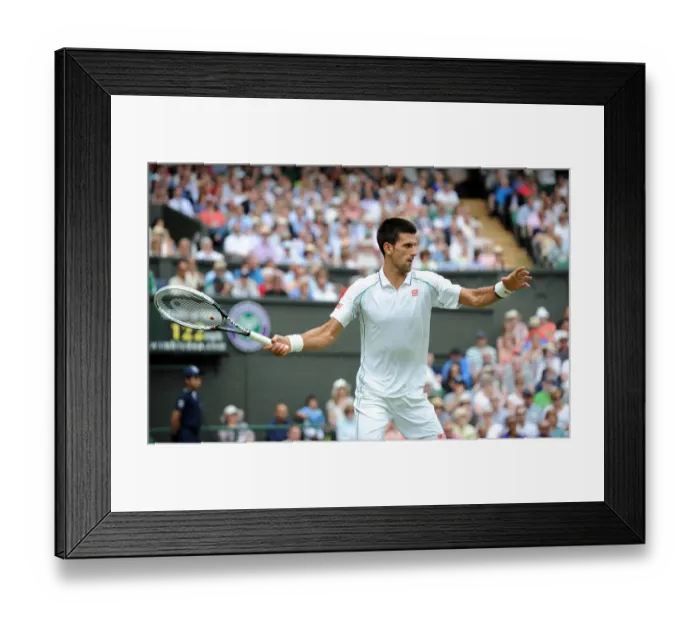 Framed Print : Novak Djokovic