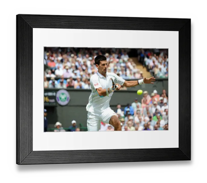 Framed Print : Novak Djokovic