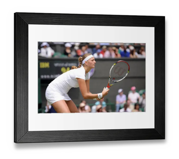 Framed Print : Petra Kvitova Framed Print : Petra Kvitova