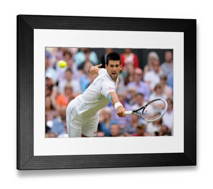 Framed Print : Novak Djokovic Framed Print : Novak Djokovic