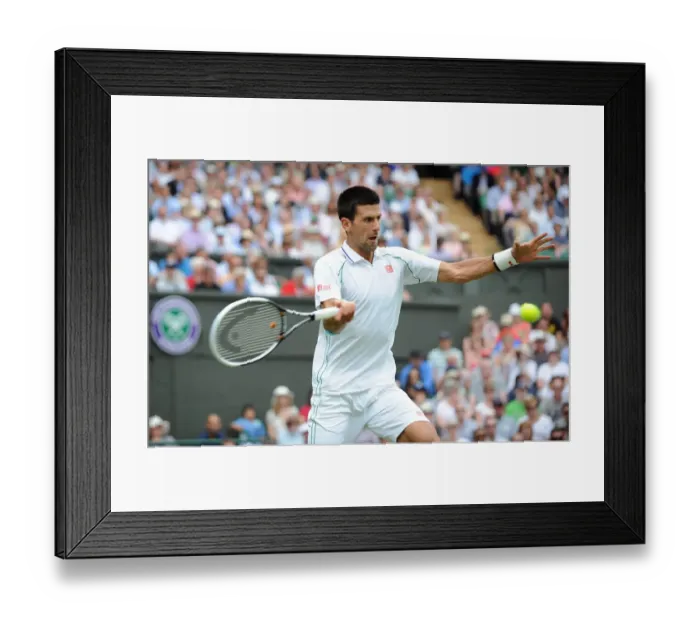 Framed Print : Novak Djokovic Framed Print : Novak Djokovic