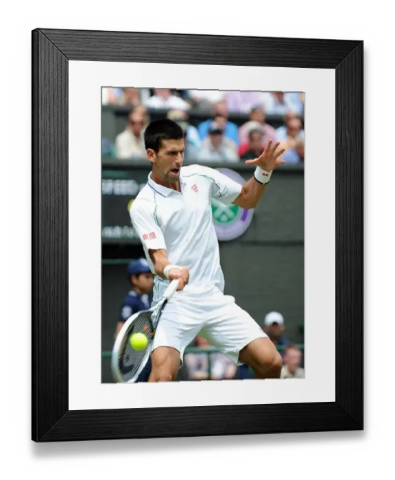 Framed Print : Novak Djokovic