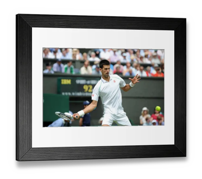 Framed Print : Novak Djokovic Framed Print : Novak Djokovic