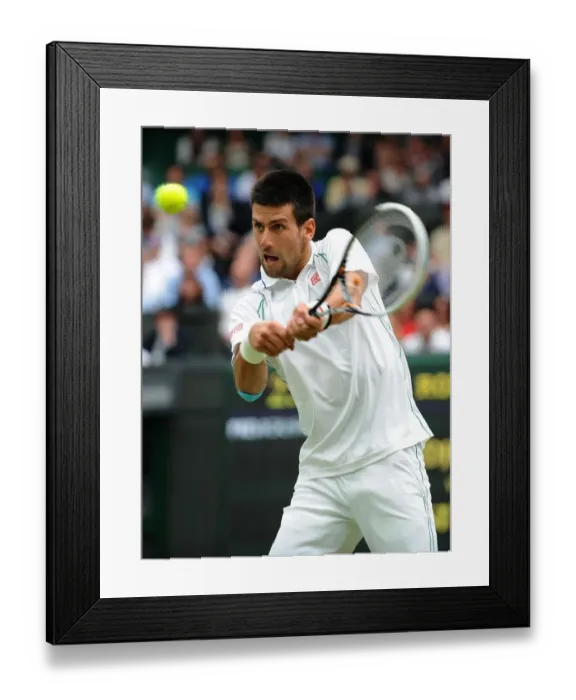 Framed Print : Novak Djokovic