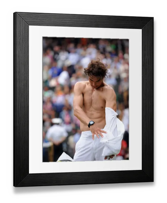 Framed Print : Rafael Nadal Framed Print : Rafael Nadal