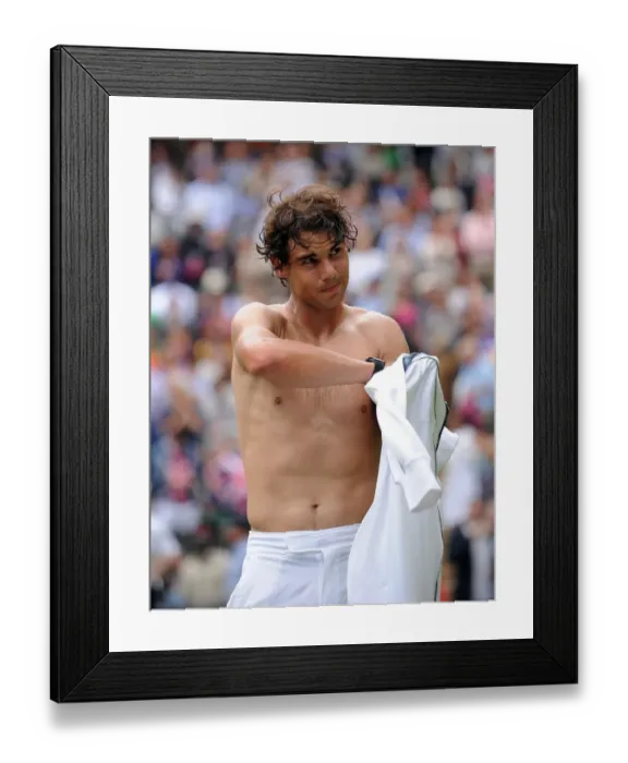 Framed Print : Rafael Nadal Framed Print : Rafael Nadal