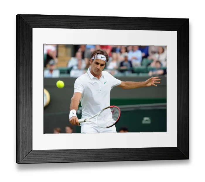 Framed Print : Roger Federer