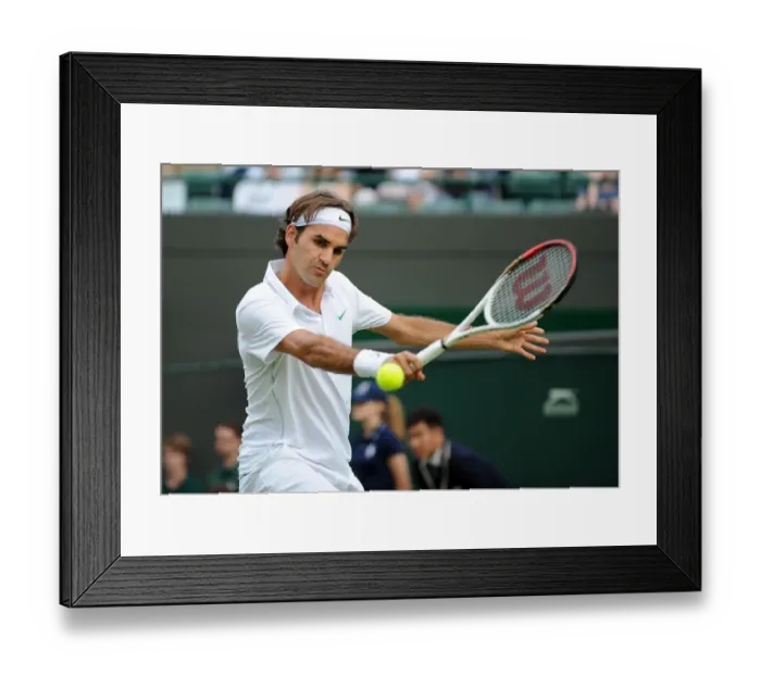 Framed Print : Roger Federer Framed Print : Roger Federer