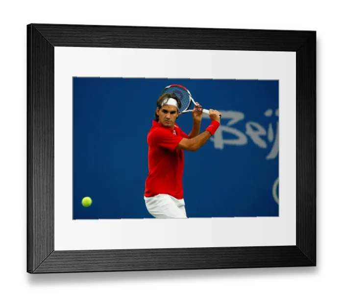 Framed Print : Roger Federer Framed Print : Roger Federer