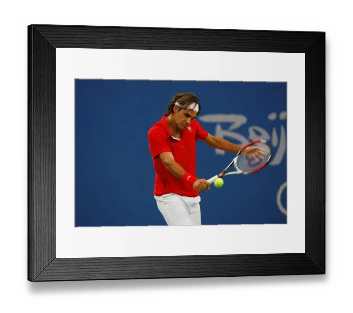 Framed Print : Roger Federer Framed Print : Roger Federer
