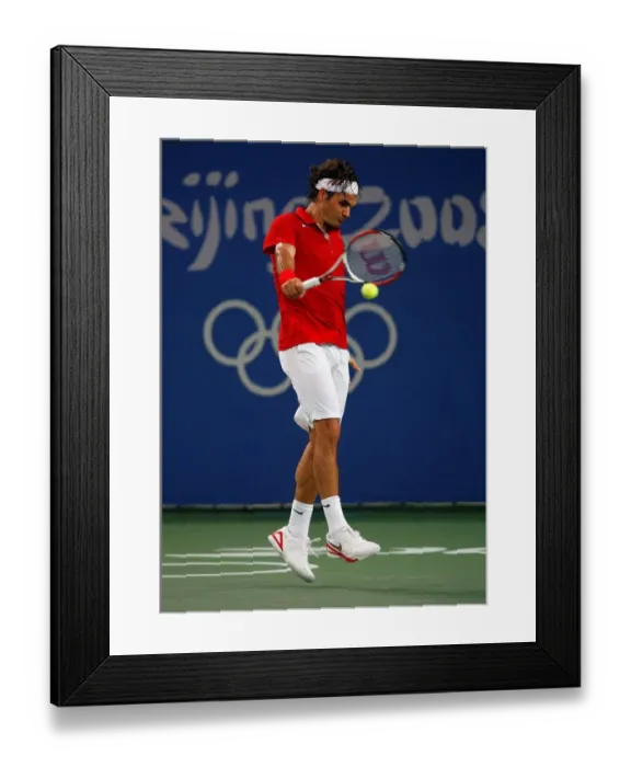 Framed Print : Roger Federer Framed Print : Roger Federer