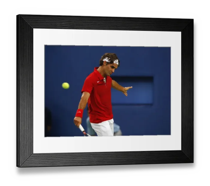 Framed Print : Roger Federer