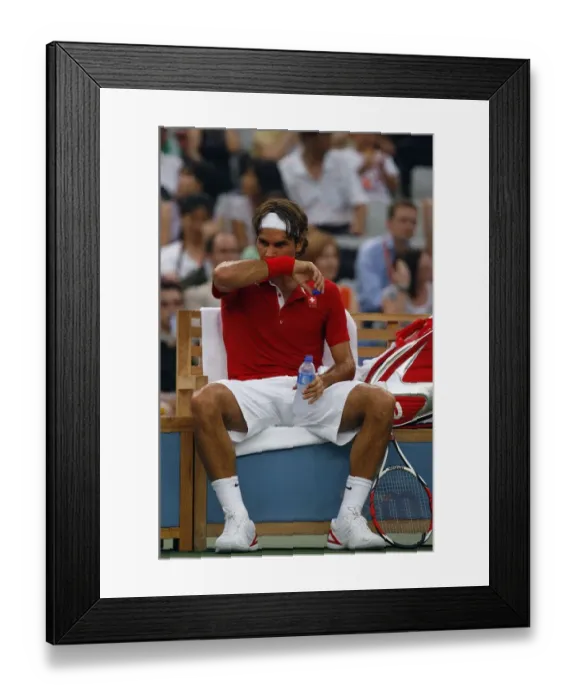 Framed Print : Roger Federer Framed Print : Roger Federer