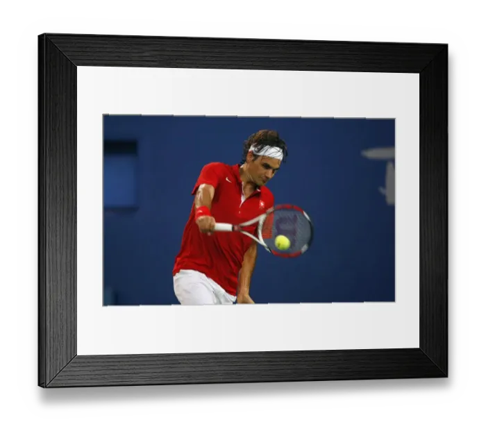 Framed Print : Roger Federer Framed Print : Roger Federer