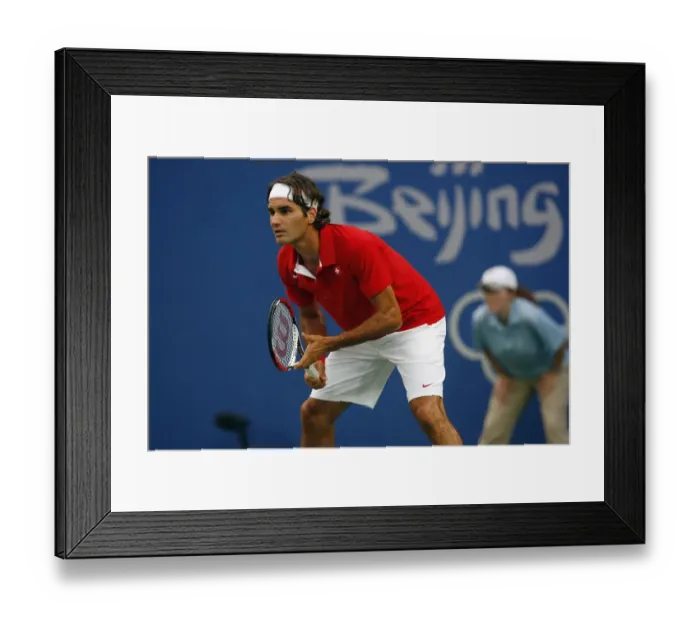 Framed Print : Roger Federer Framed Print : Roger Federer