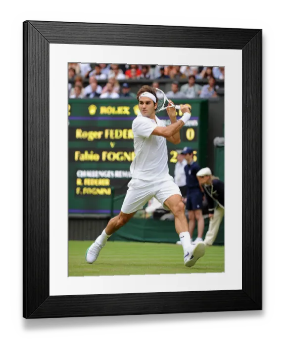 Framed Print : Roger Federer Framed Print : Roger Federer