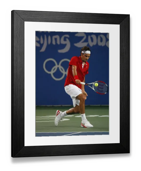 Framed Print : Roger Federer Framed Print : Roger Federer