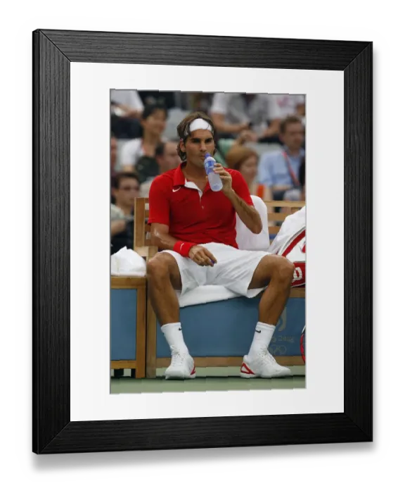 Framed Print : Roger Federer Framed Print : Roger Federer