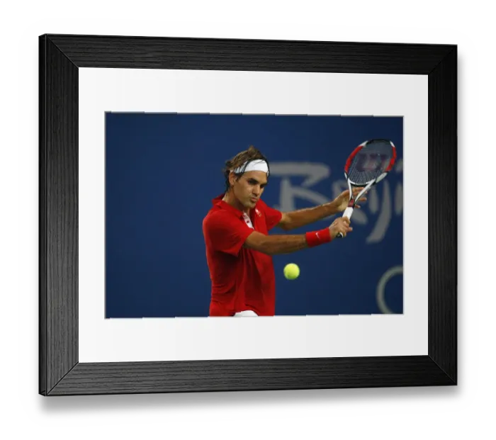 Framed Print : Roger Federer Framed Print : Roger Federer