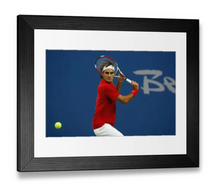 Framed Print : Roger Federer Framed Print : Roger Federer