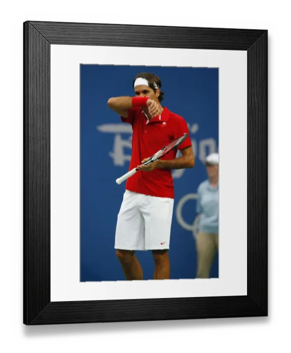 Framed Print : Roger Federer Framed Print : Roger Federer